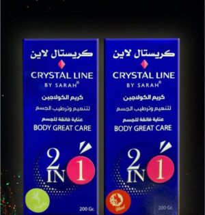 Crystal line collagen cream